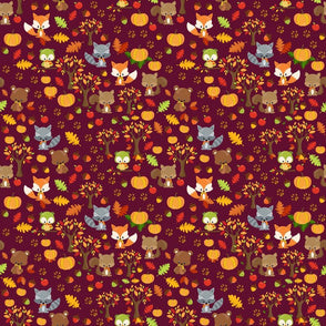 Fall Friends Dog Bandana