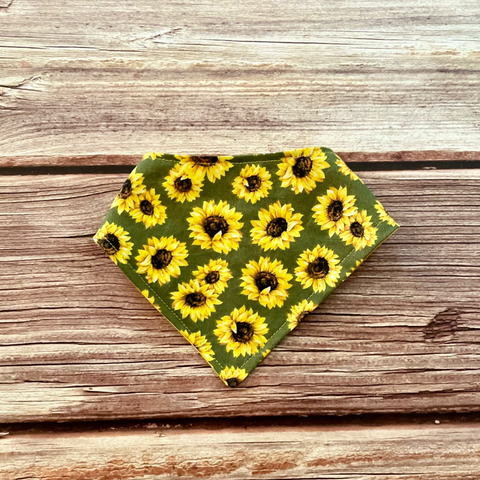 Sunflower Dog Bandana