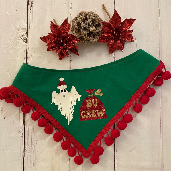 Reversible Bu Crew Holiday Bandana