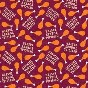 "Official Turkey Taster"  Dog Bandana